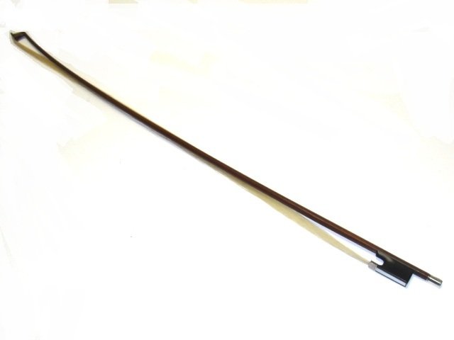 Silver Mounted Violin Bow By Carl Weimer: Condition good .From private home. Ebony frog with pearl eye. View Auctionzip Oh. ID. # 13032 for more non online Instruments.