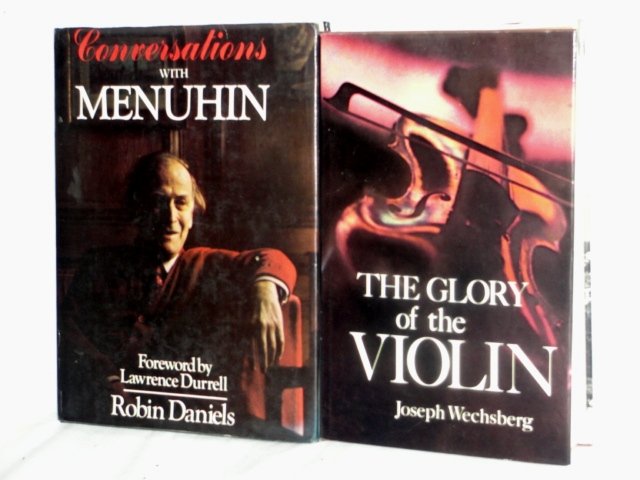 Violin Reference Book's Lot Of 15: Condition used of various age and subject matter.