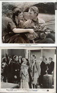 Gene Tierney - Belle Starr - original stills: 1941, 8x10, U.S., 20th Century Fox, B- to B+ condition, Qty 20 With Randolph Scott, Dana Andrews, Elizabeth Patterson, Chill Wills, John Shepperd Western