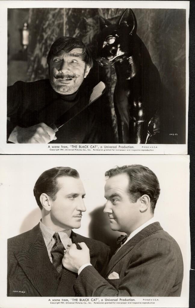 Basil Rathbone - The Black Cat - original stills (1 of 10)