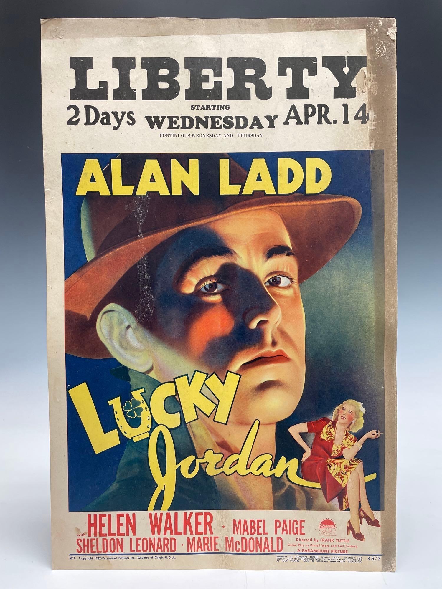 Lucky Jordan - window card (1 of 8)