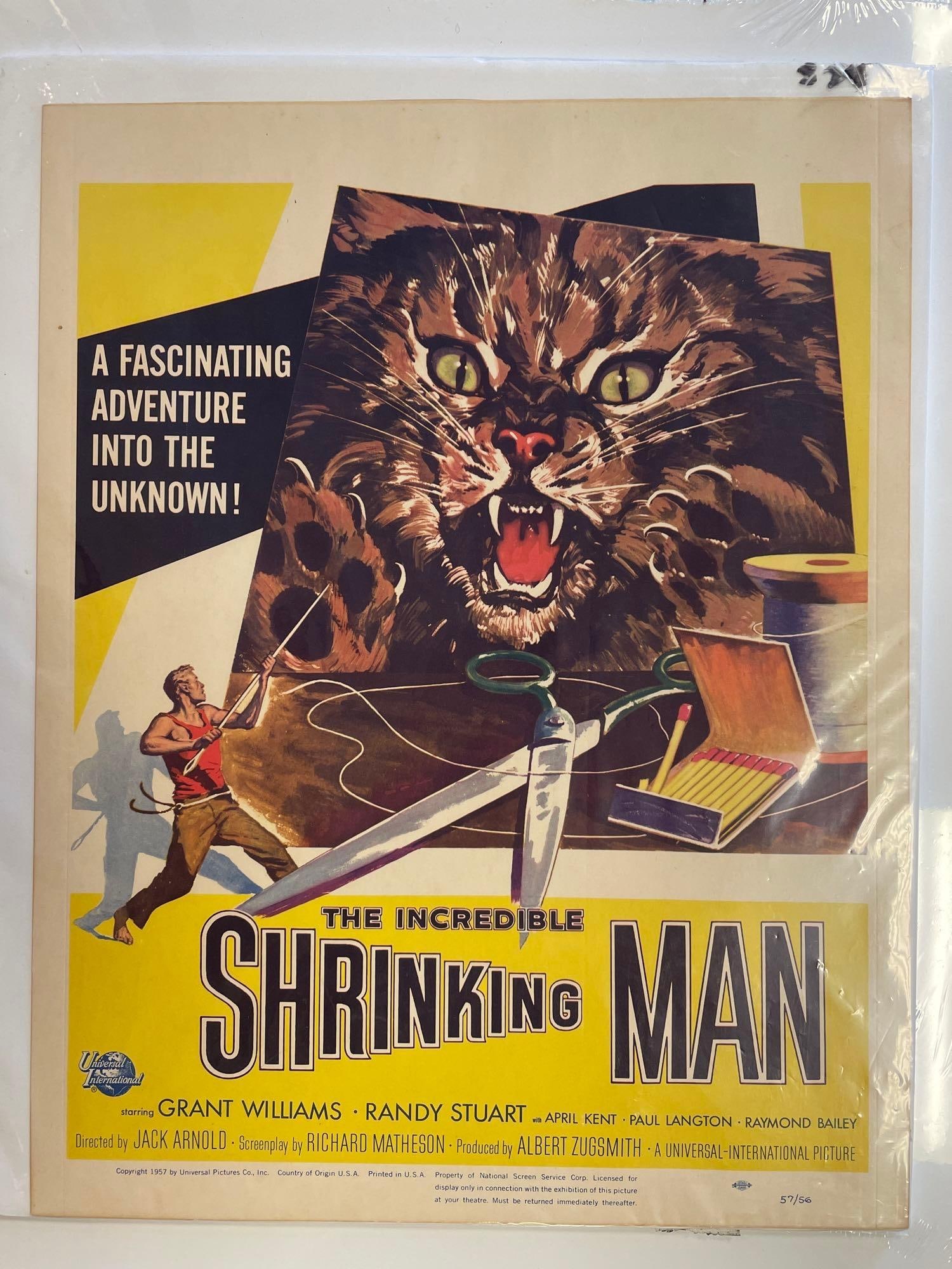 The Incredible Shrinking Man - window card (1 of 6)
