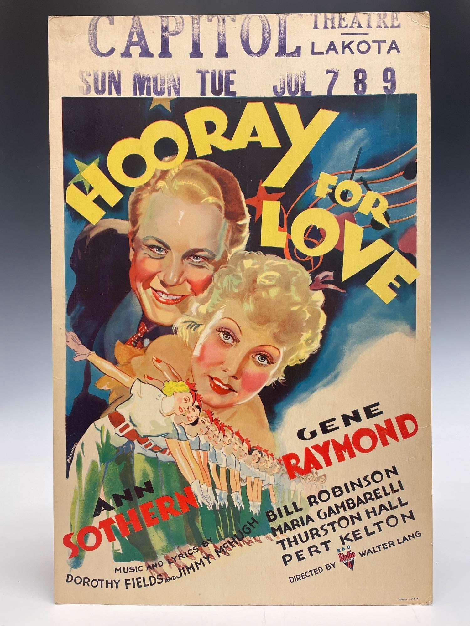 Hooray for Love - window card (1 of 6)