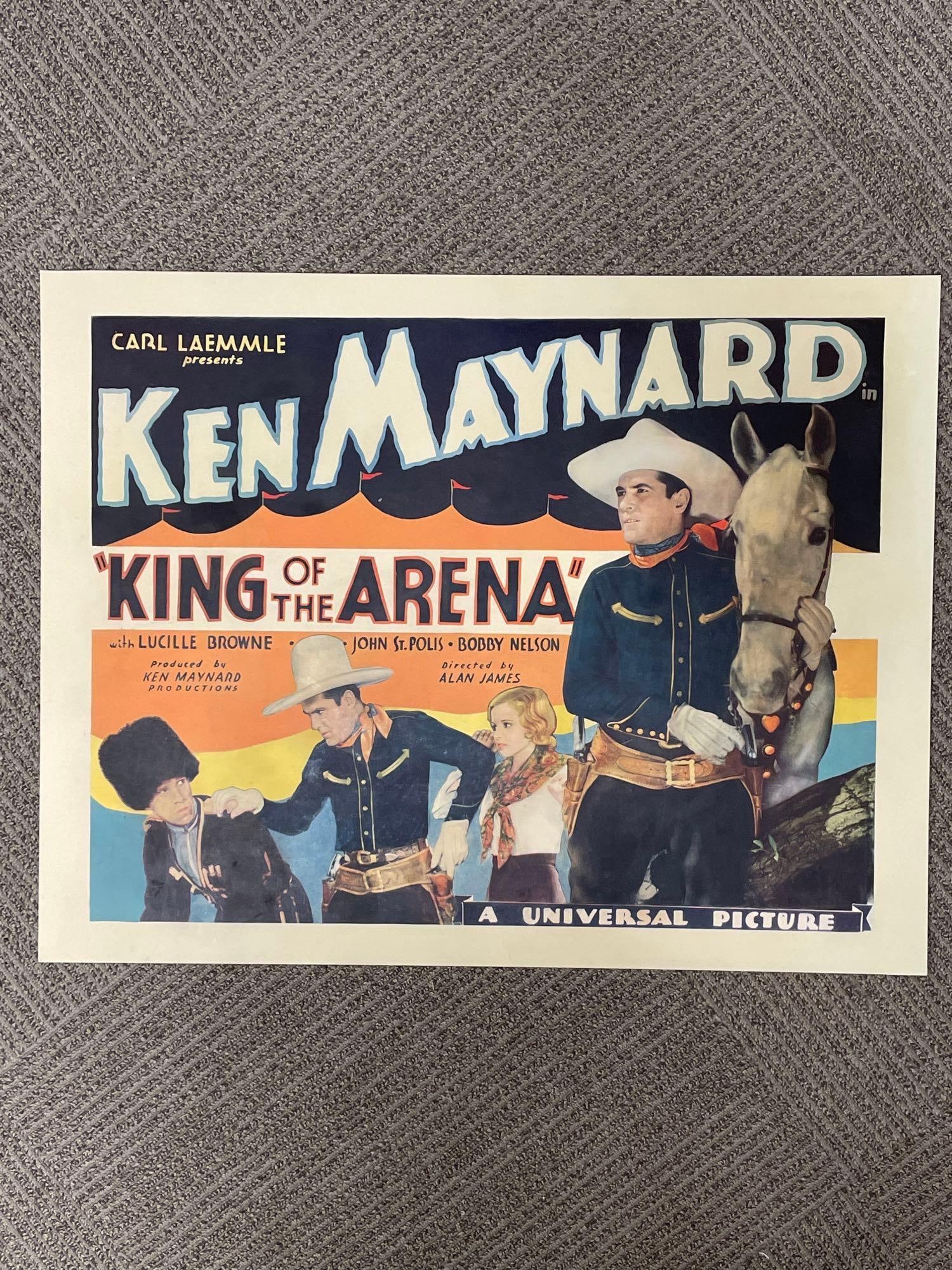 King of the Arena - half sheet (1 of 4)