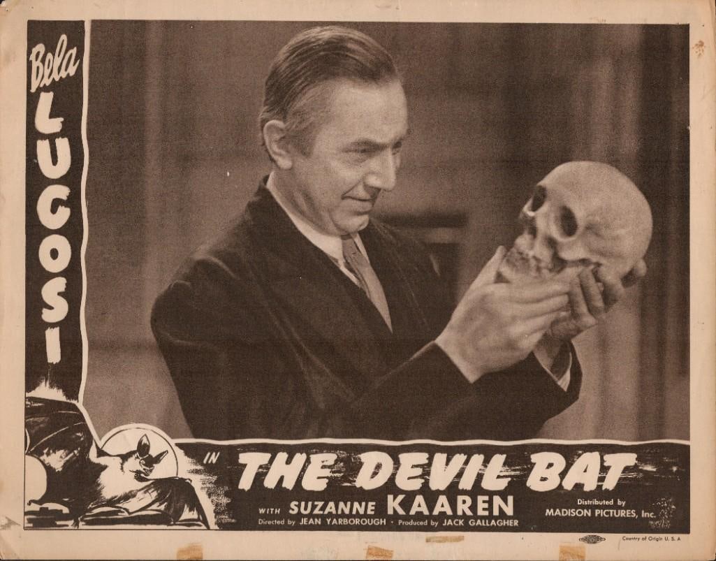 The Devil Bat - 6 lobby cards (1 of 6)