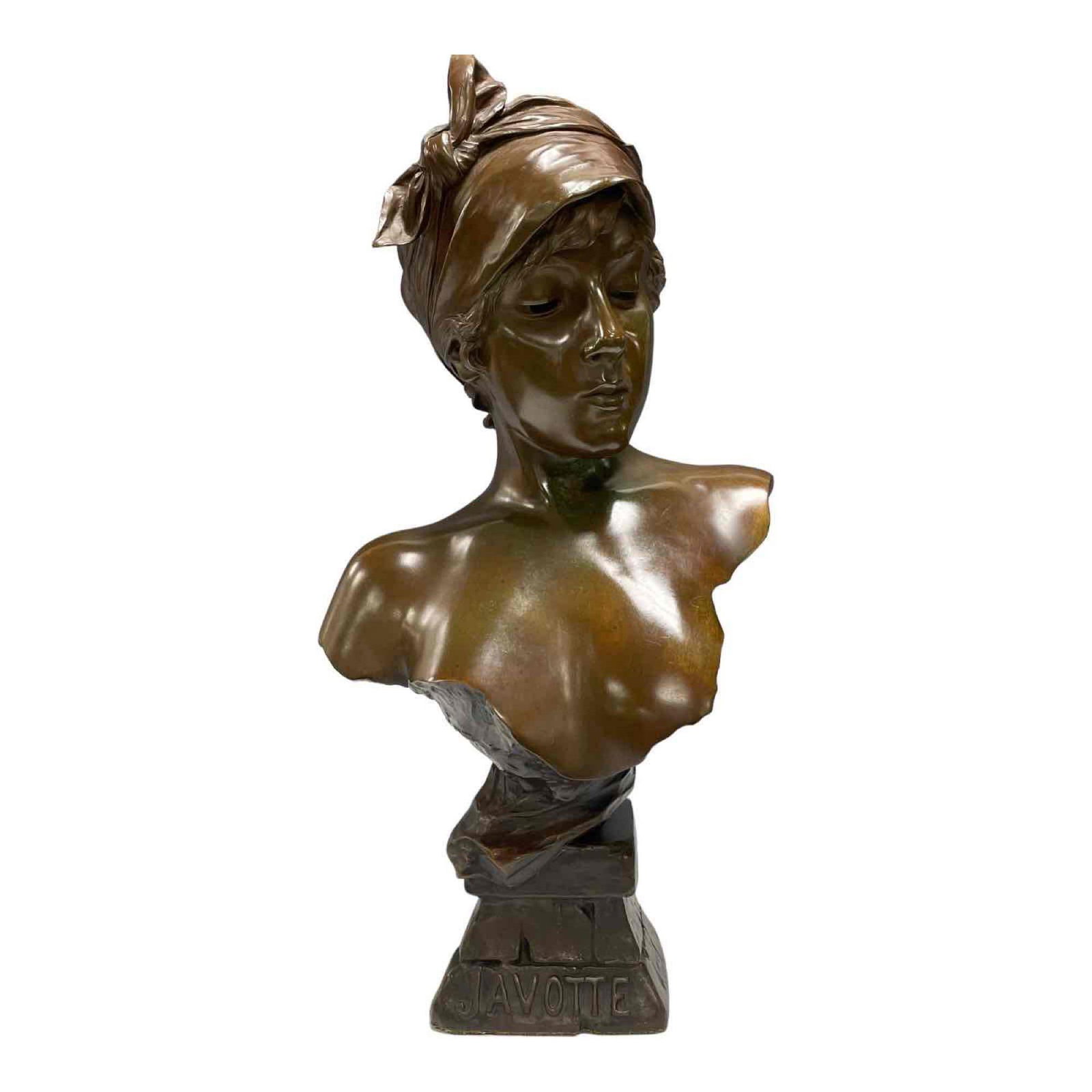 Exceptional Emmanuel Villanis (1858-1914) French Bronze Bust (1 of 19)