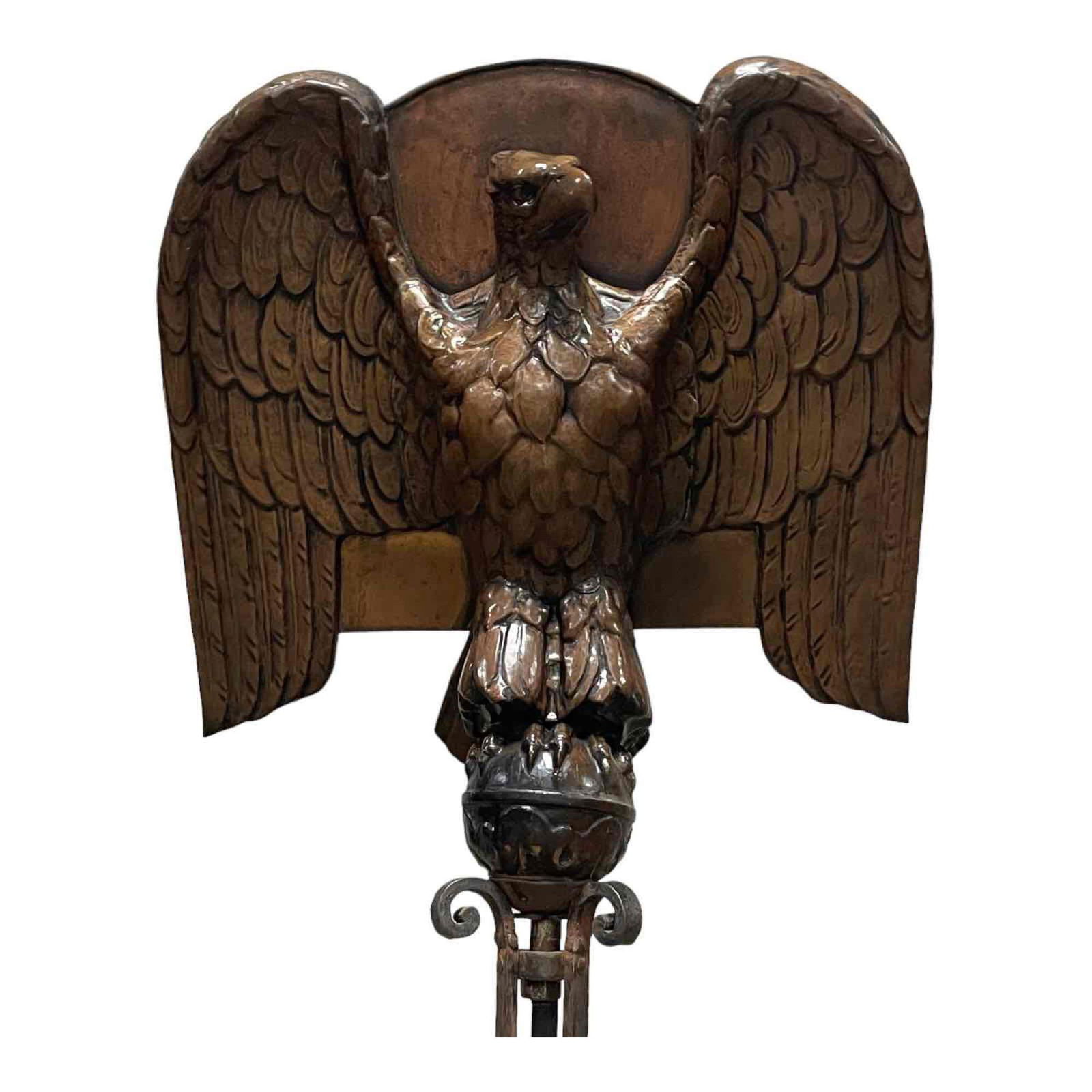 Fine Early Americana Copper Eagle Podium Book Stand (1 of 20)