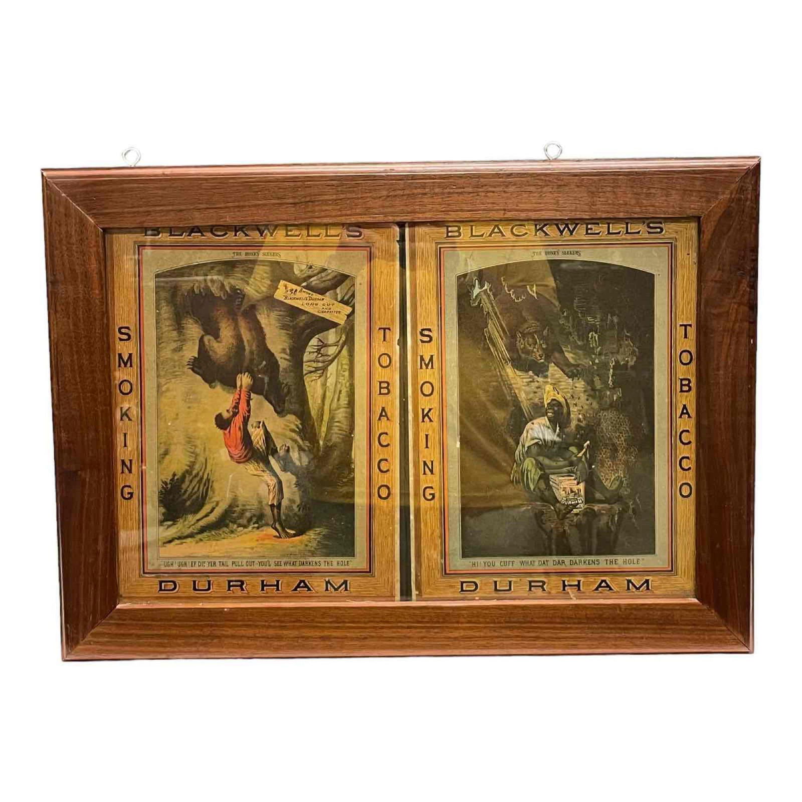 Blackwellâ€™s Durham Smoking Tobacco Checkerboard Advertising (1 of 16)