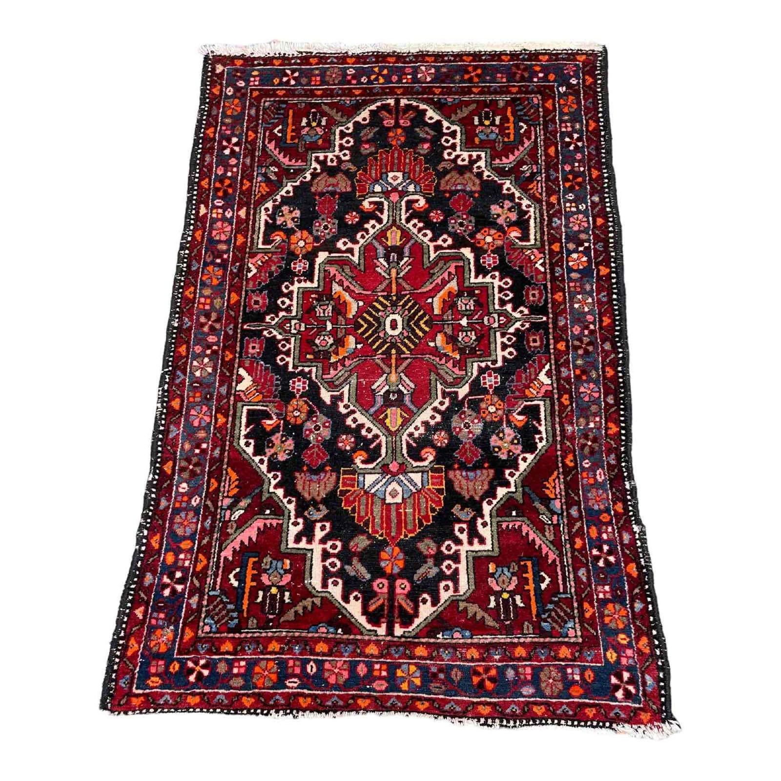 Hamedan Semi Antique Area Rug (1 of 12)