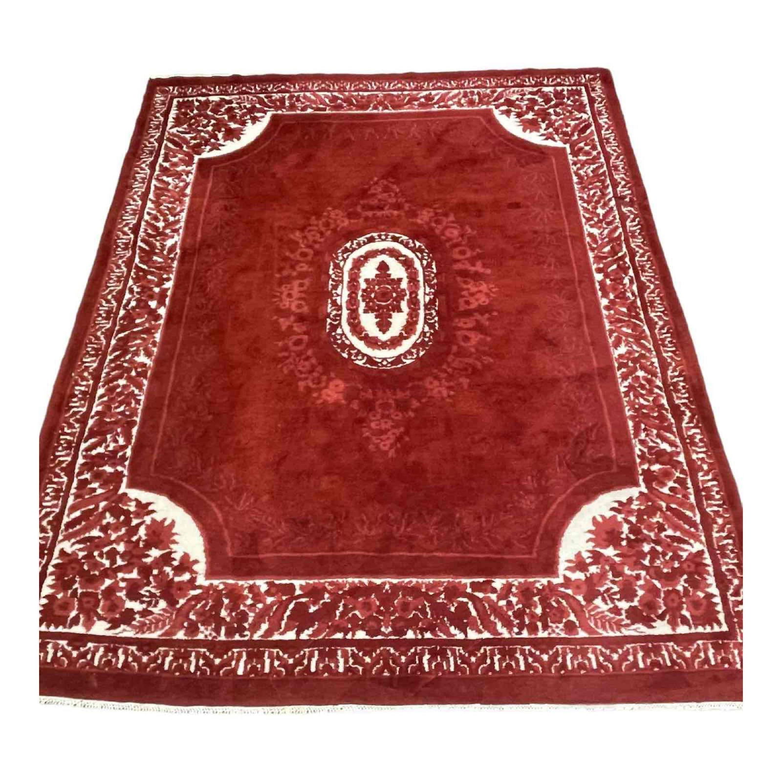 Art Deco Room Sized Antique Carpet / Rug (1 of 14)