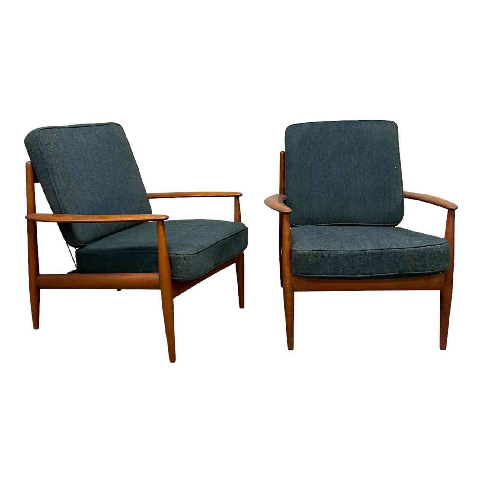 Grete Jalk Lounge Chairs for France & Daverkosen (1 of 20)