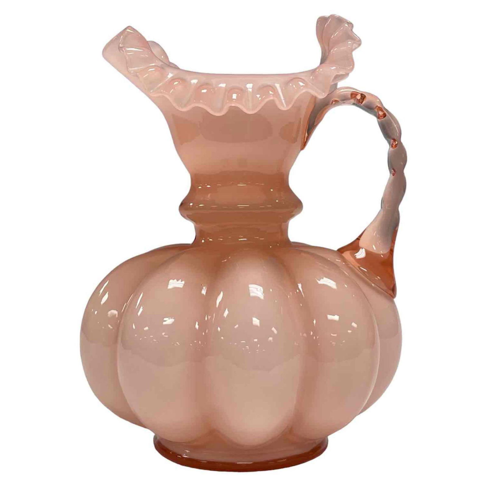 Pink Melon Body Art Glass Pitcher (1 of 14)