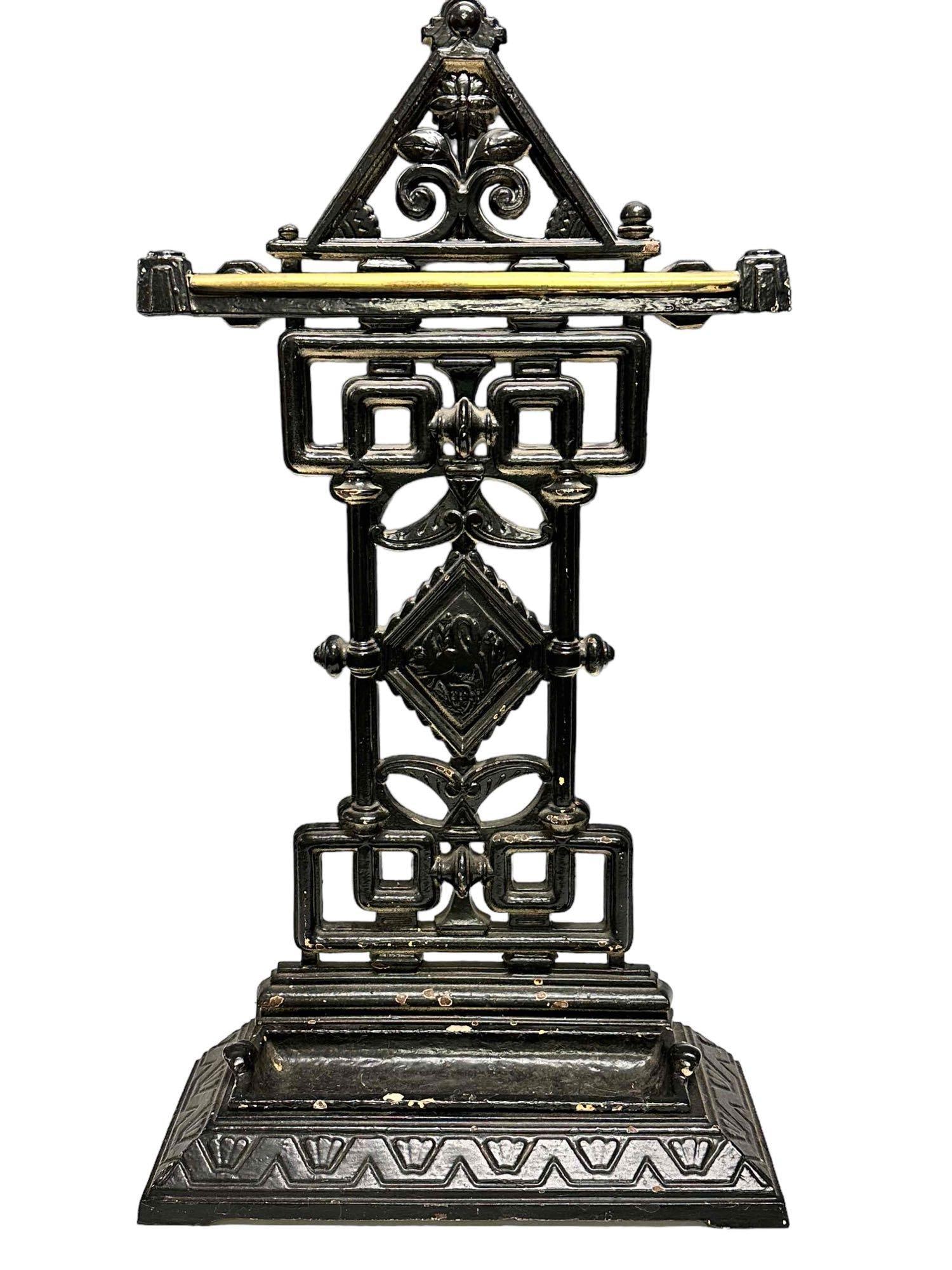 19th Century Cast Iron Umbrella Stand (1 of 13)