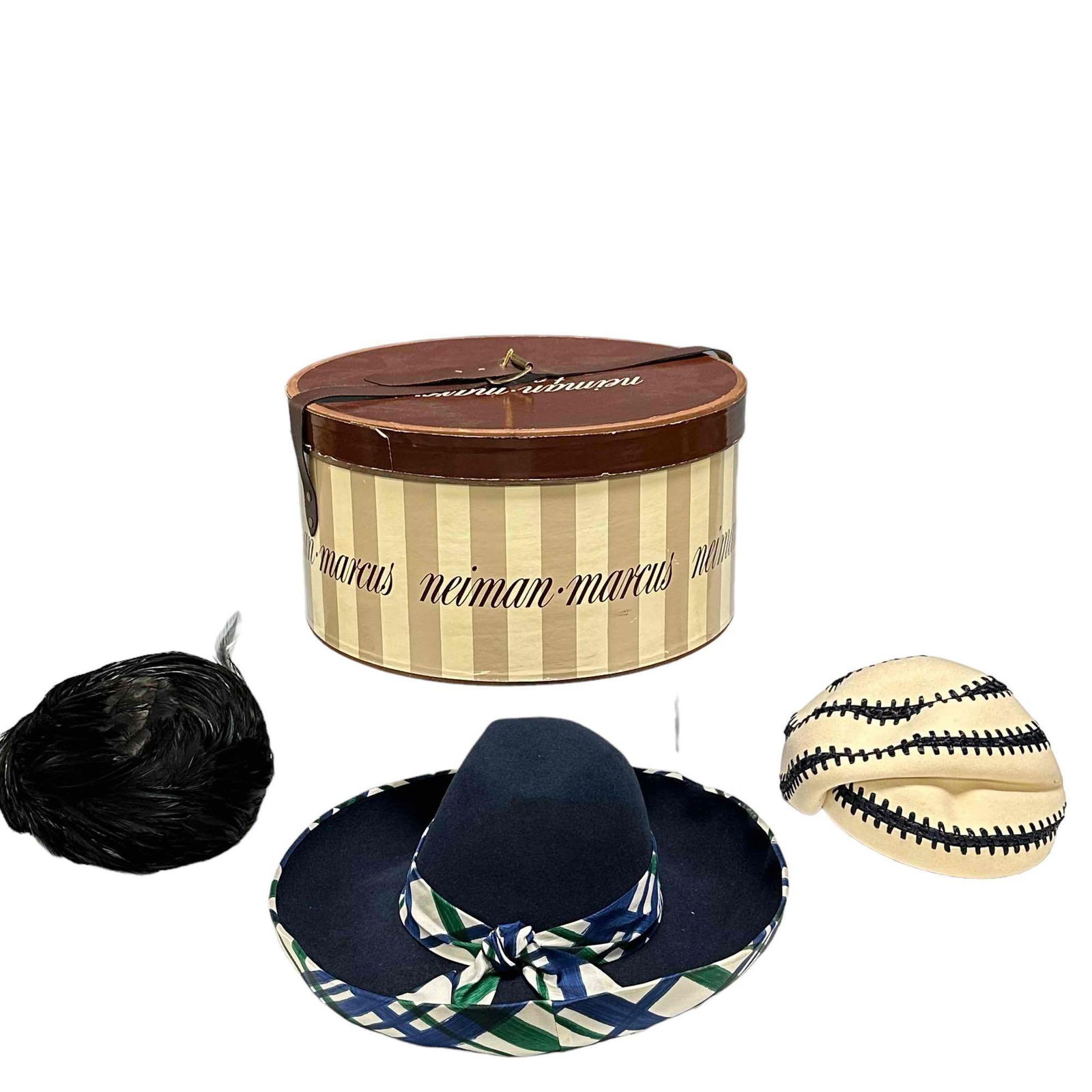 YVES SAINT LAURENT and Two Other Ladies Hats (1 of 20)