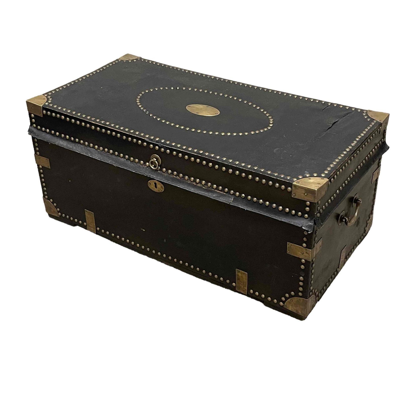 Mid 19th c. Chinese Export Seaman's Trunk (1 of 19)