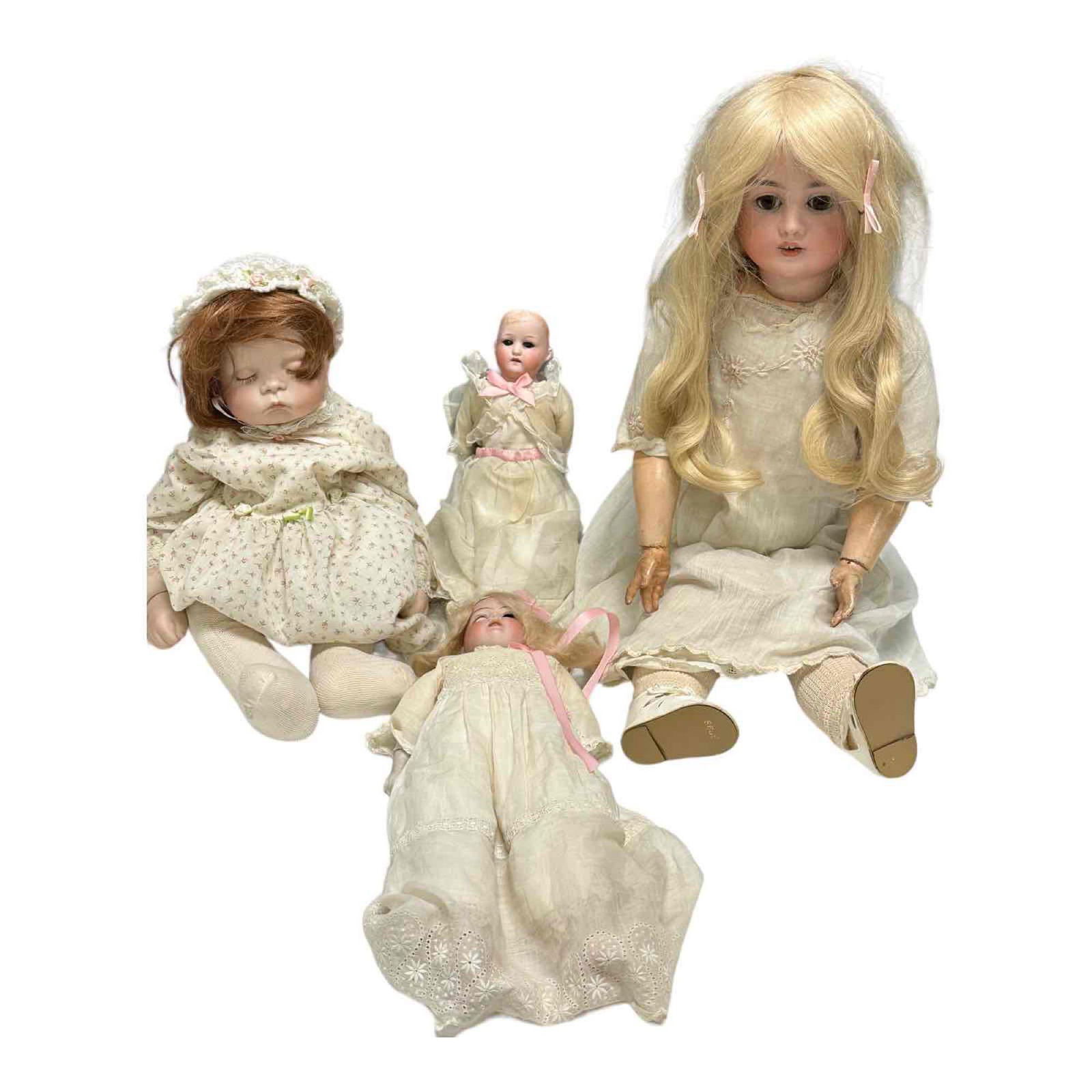 German Antique Bisque Dolls Group - Simon Halbig (1 of 20)