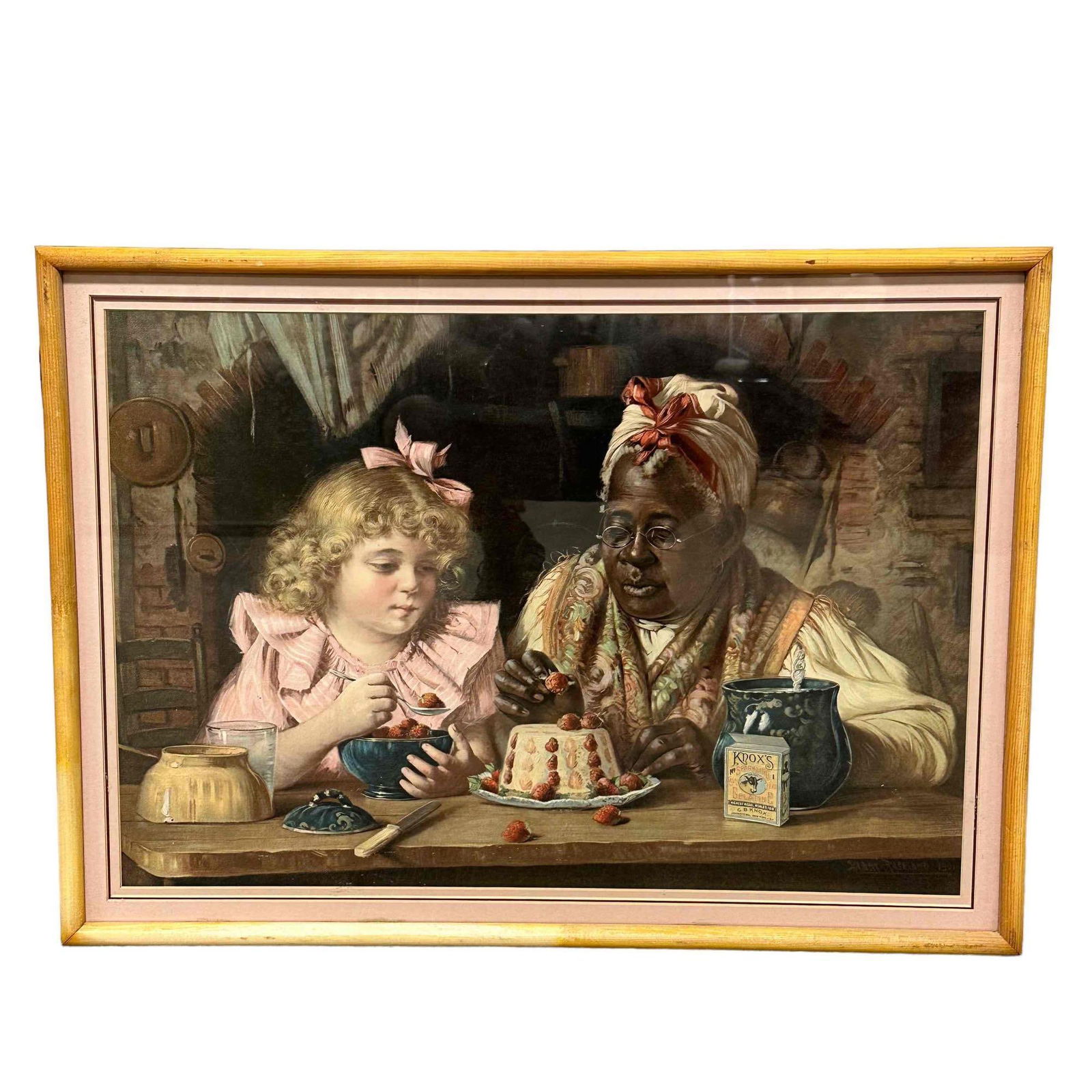 Knox's Sparkling Gelatine Advertising Framed Poster (1 of 15)