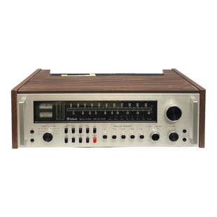 Vintage McIntosh MAC 4100 Stereo Receiver: Very nice McIntosh MAC4100 vintage stereo receiver. Wood case with a few scuffs, overall in very good working condition, see photos for details. Serial number BY7962.