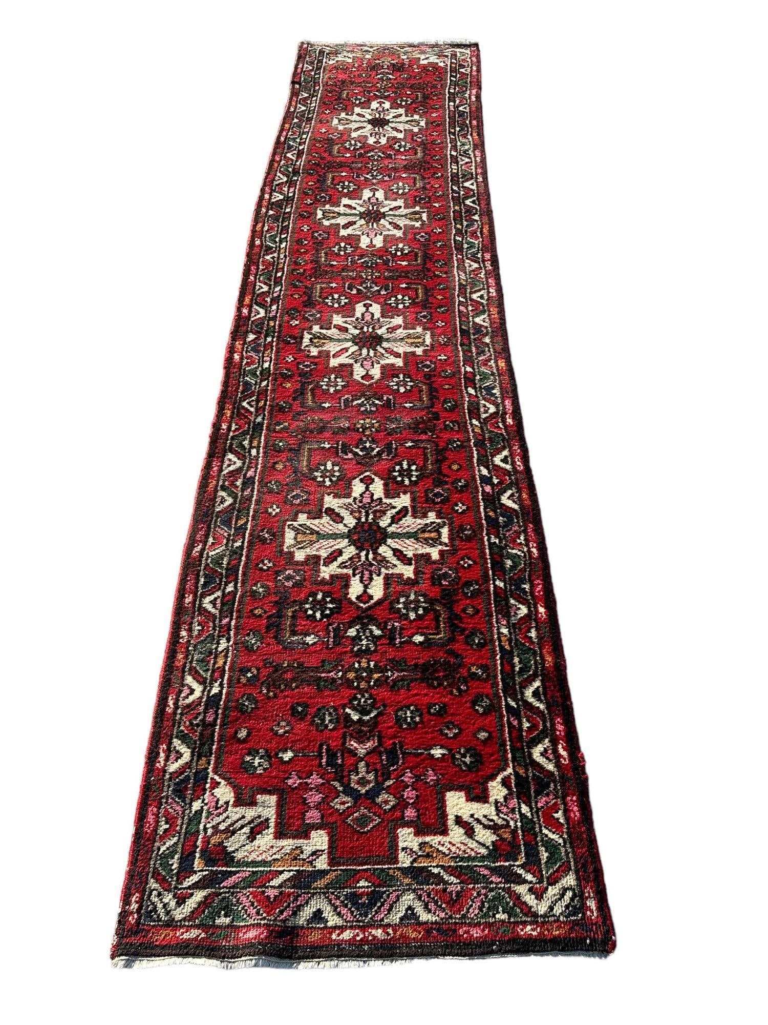 Semi Antique Oriental Hall Runner Carpet (1 of 19)