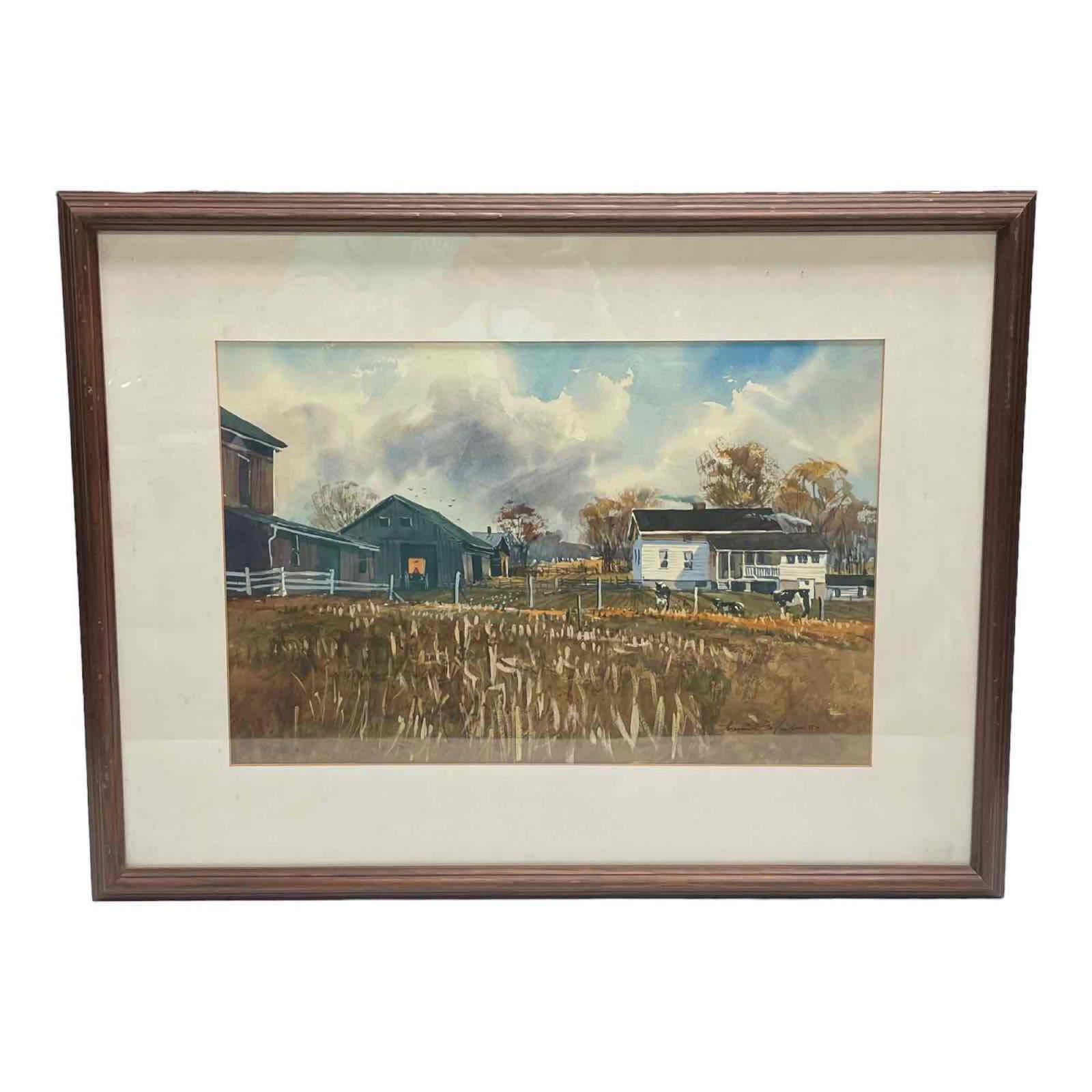 Thomas Glen McNickle (American, b. 1944), November Clouds (1 of 14)