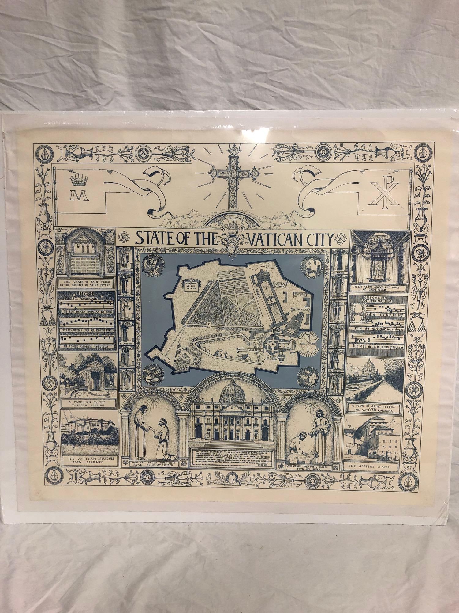 Vatican City - State of travel poster (1 of 2)