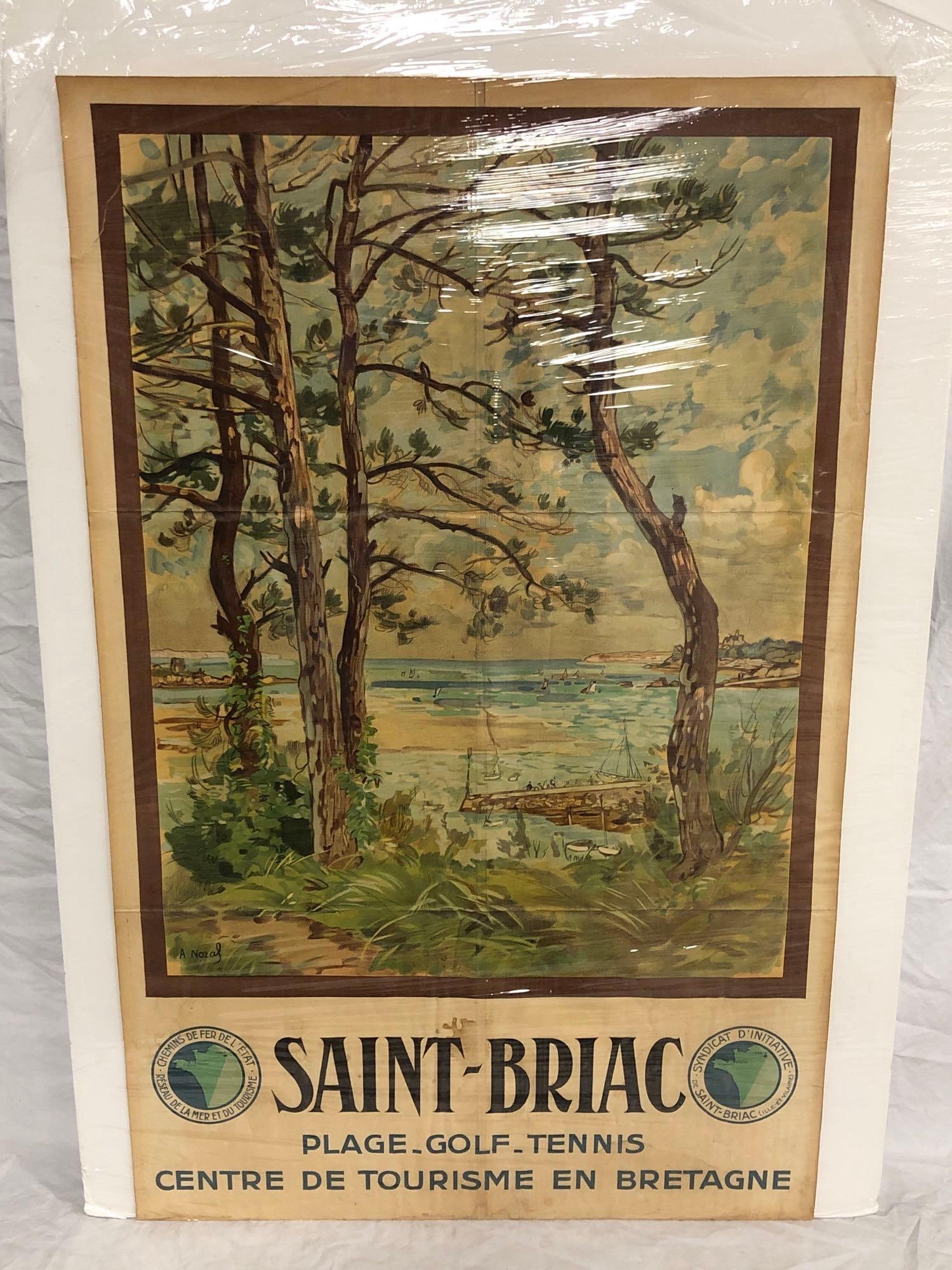 France - St. Briac travel poster (1 of 5)