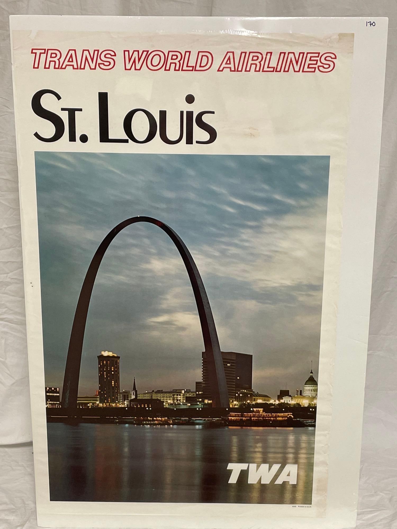 Missouri - St. Louis TWA travel poster (1 of 6)
