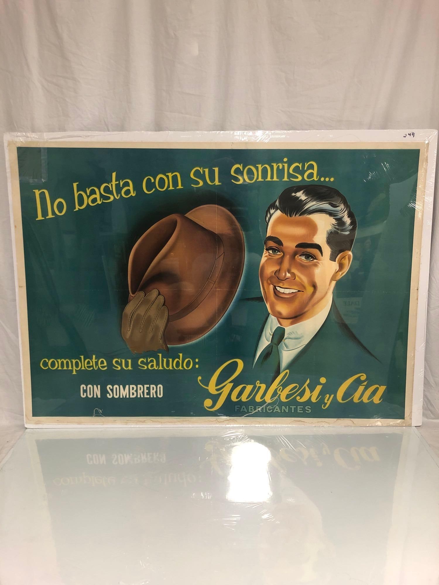 Garbesi Hats - commercial poster (1 of 3)