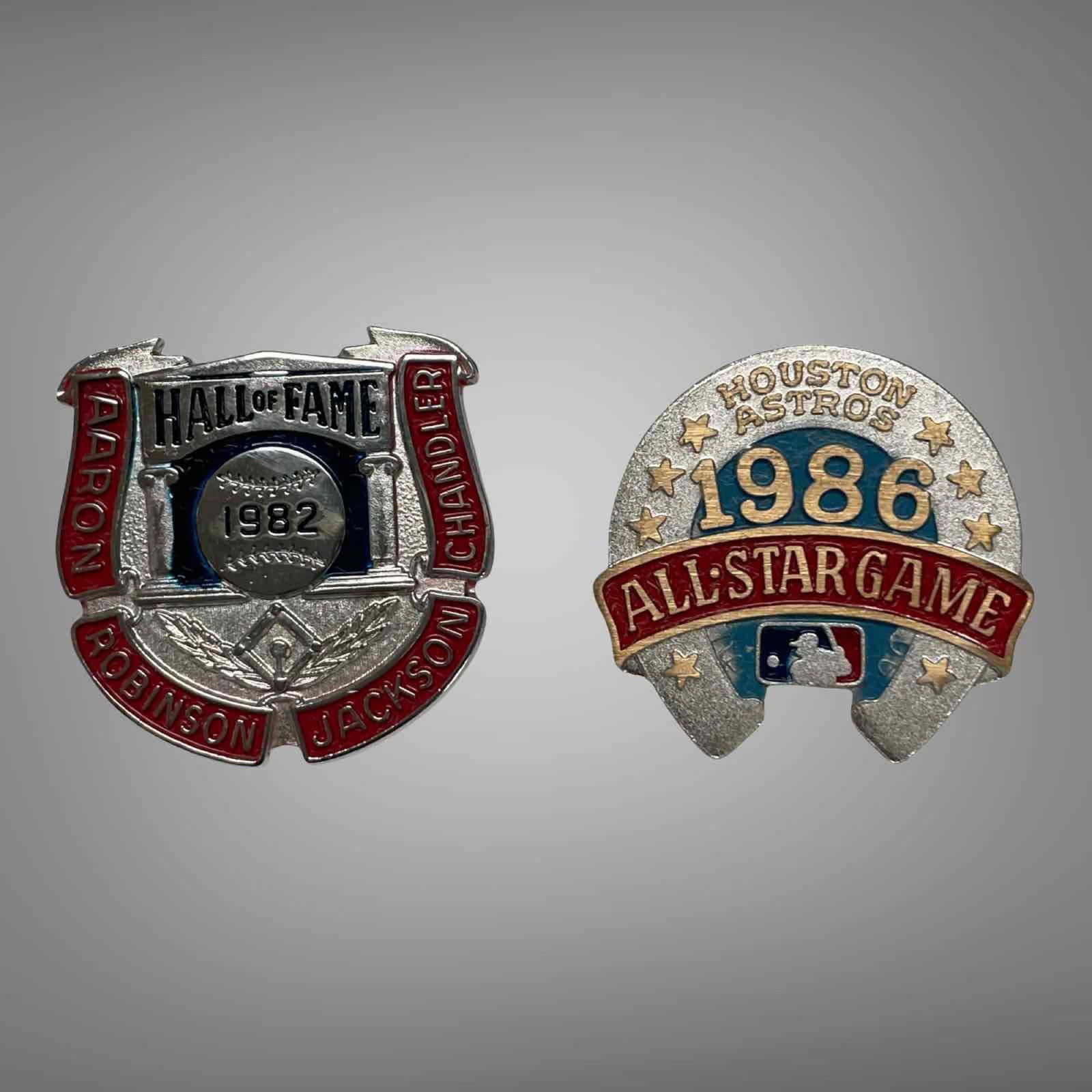 1982 HOF PIN AND 1986 ALL STAR PIN (1 of 17)