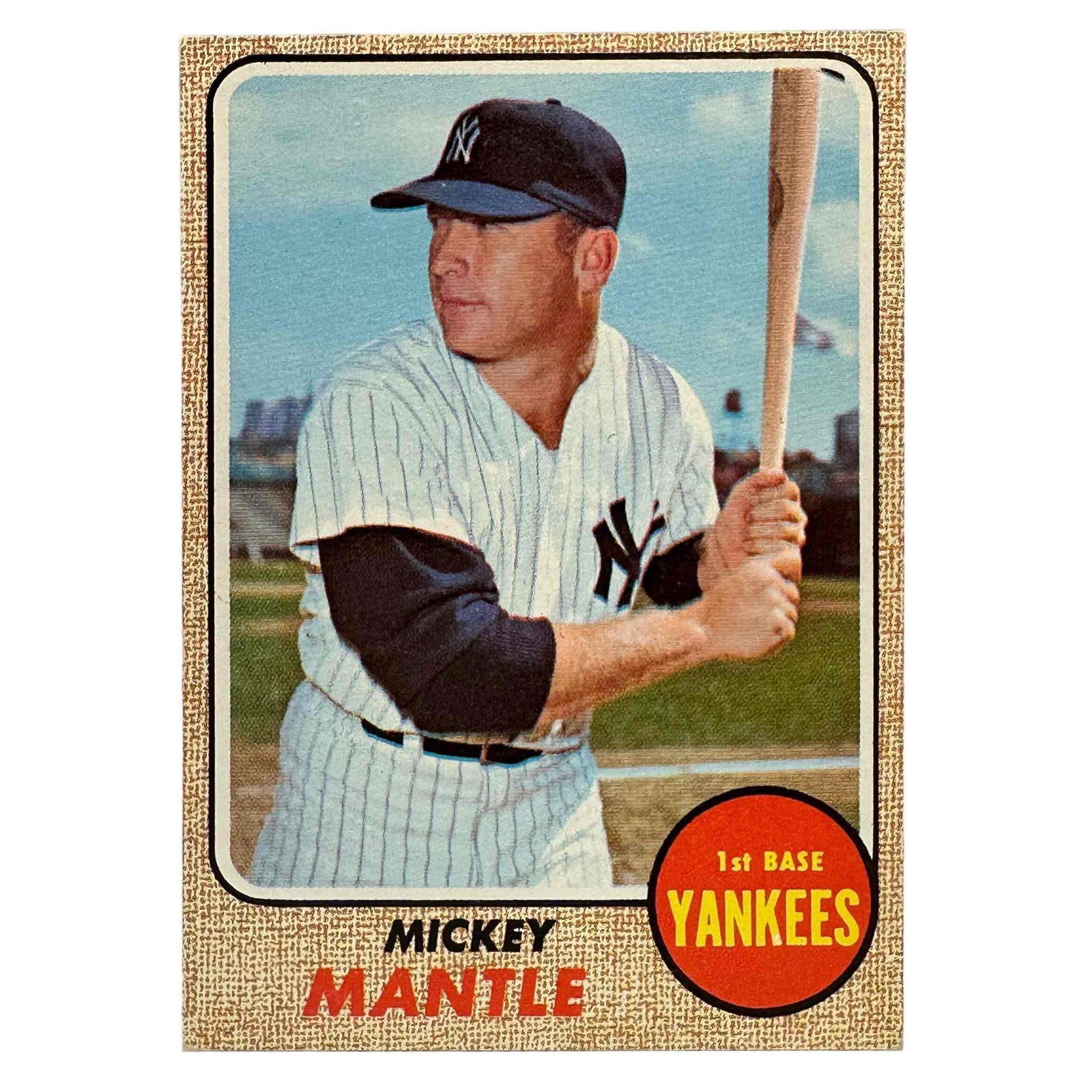 1968 Topps #280 Mickey Mantle New York Yankees (1 of 16)
