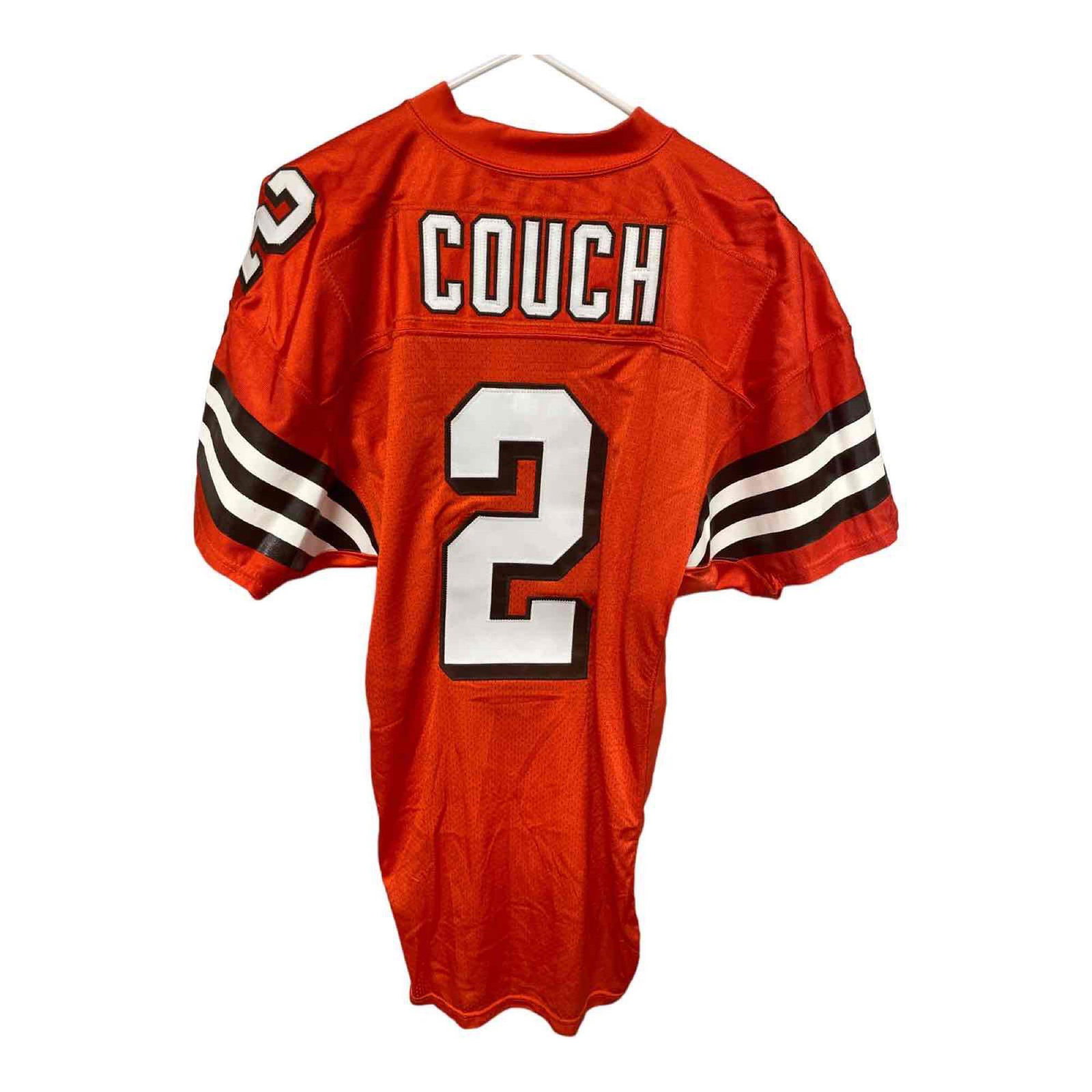 2002 Tim Couch Team Issued Cleveland Browns Alternative Orange Jersey