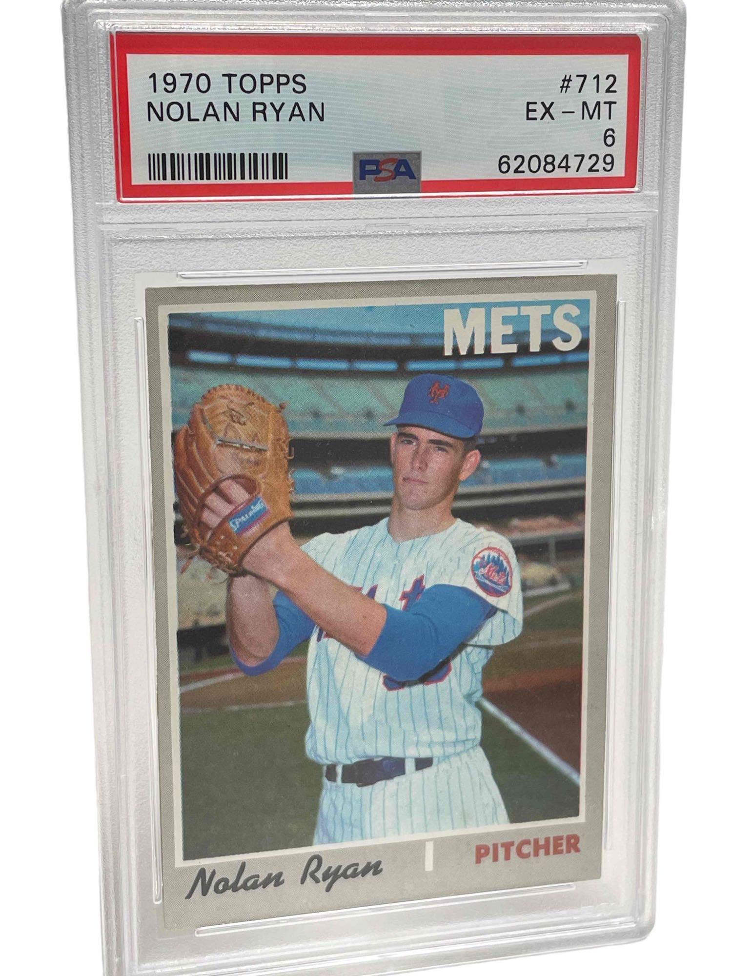 1970 Topps #712 Nolan Ryan PSA 6 EX-MT (1 of 11)