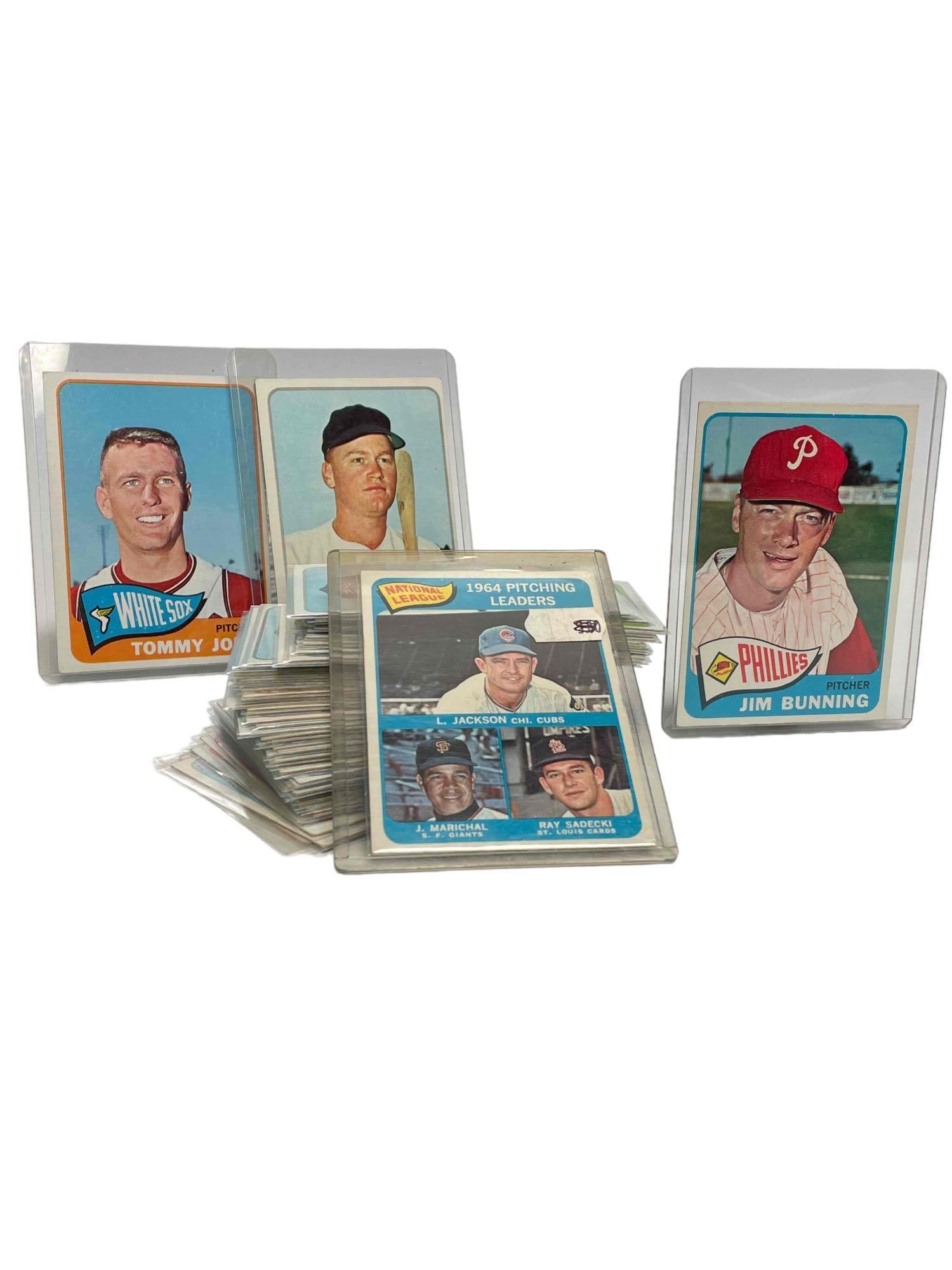 1965 Topps Baseball Cards (70) (1 of 20)