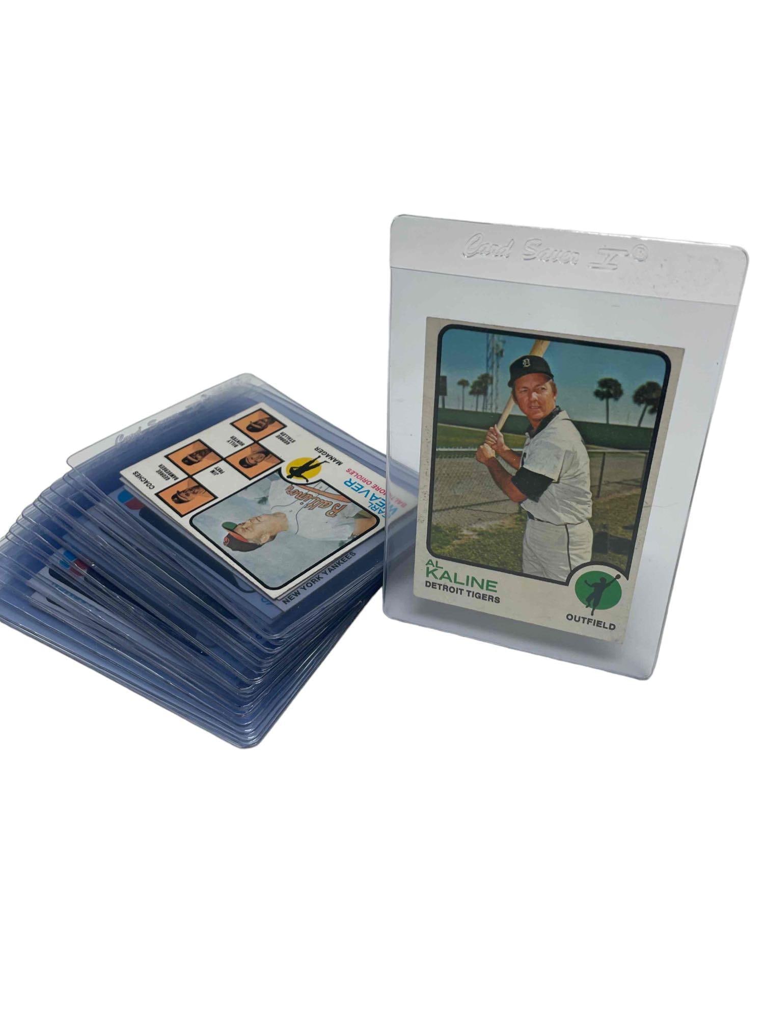 1973 Topps Baseball Card HOF'ers and Stars (20) (1 of 8)