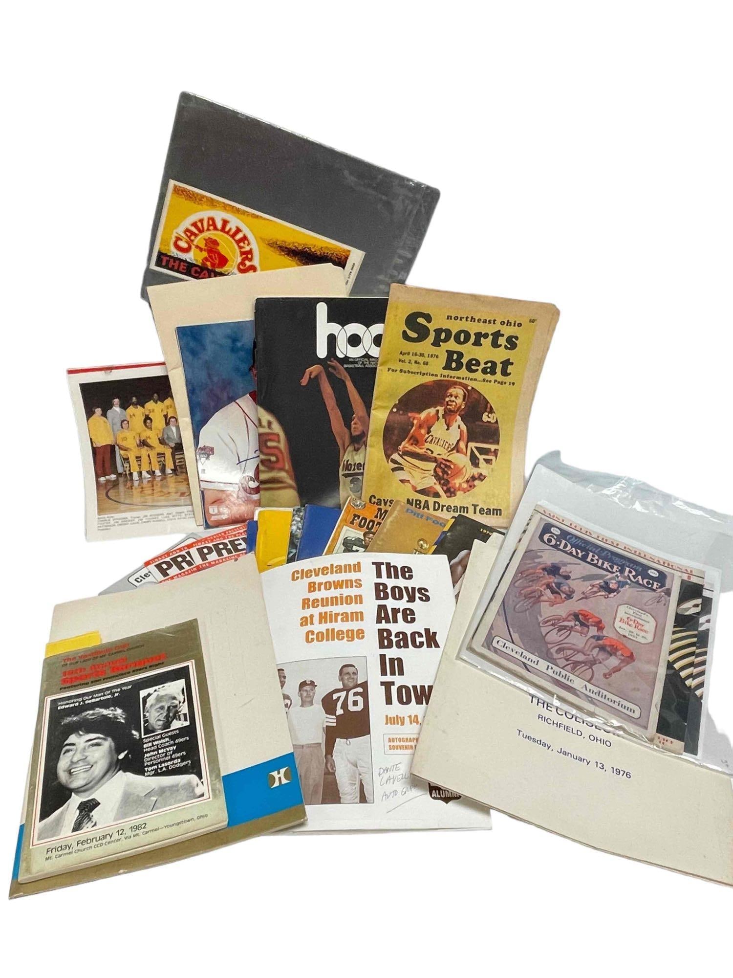 Collection Of Vintage Programs, etc With Autographs (1 of 15)