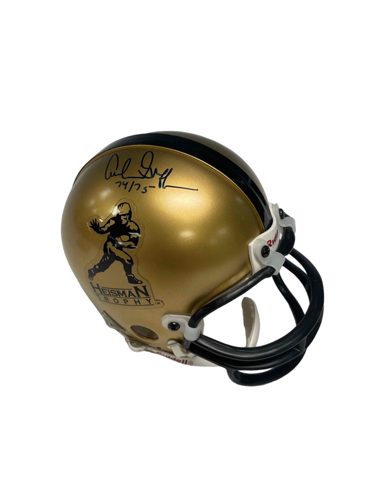 Archie griffin autographed football 2025