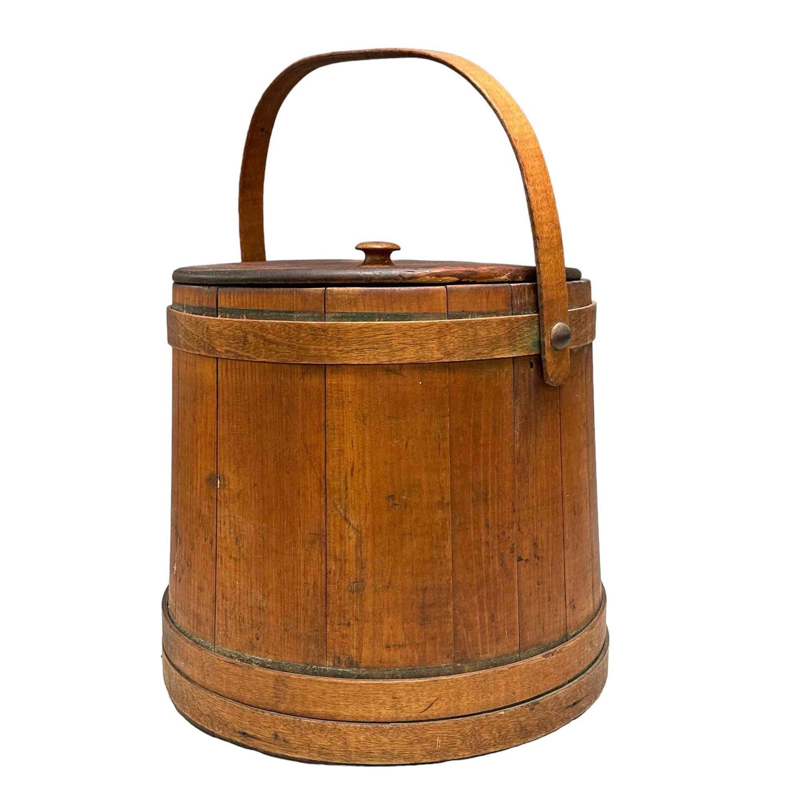19th Century Firkin Sugar Bucket Auction