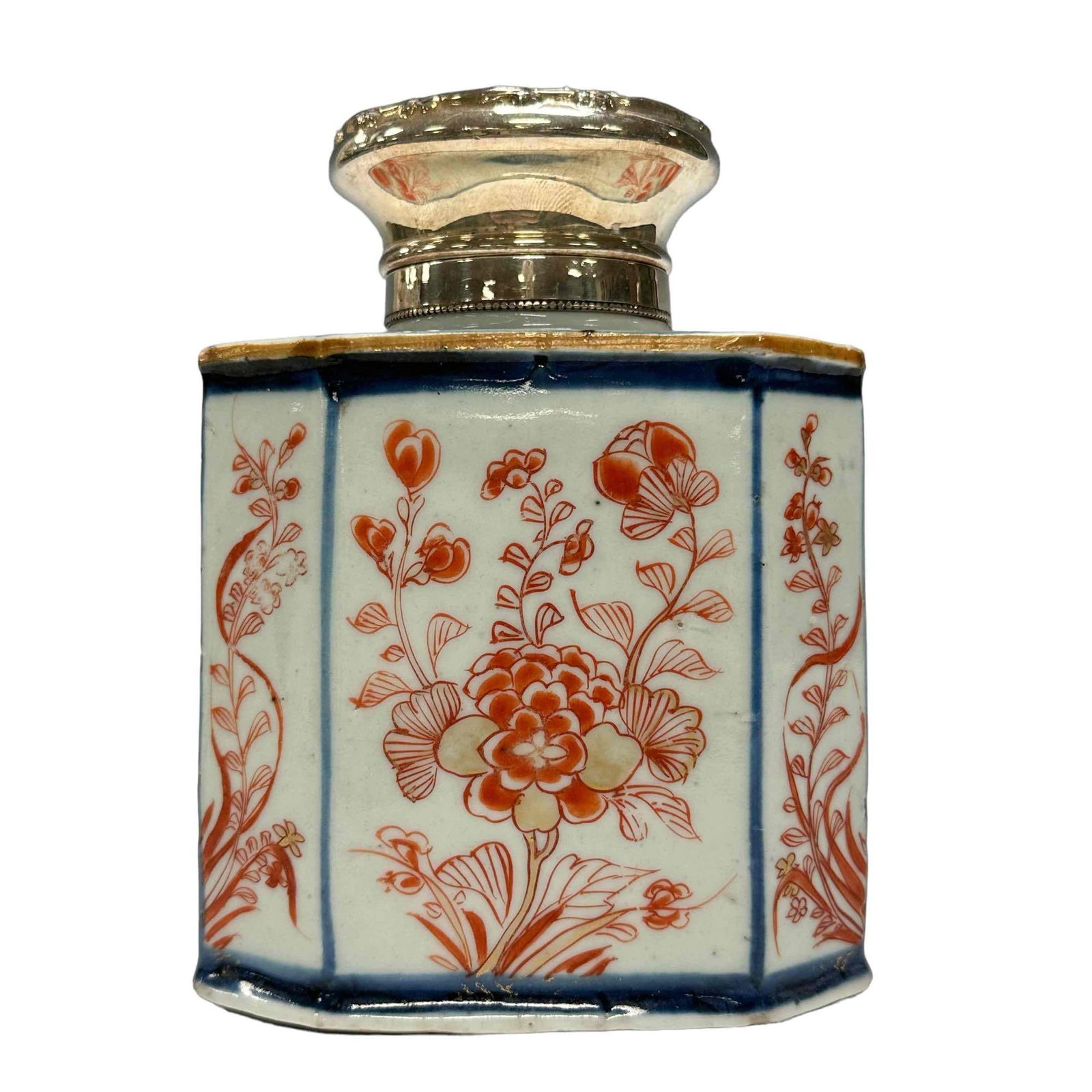 19th Century Imari Porcelain Tea Caddy (1 of 16)