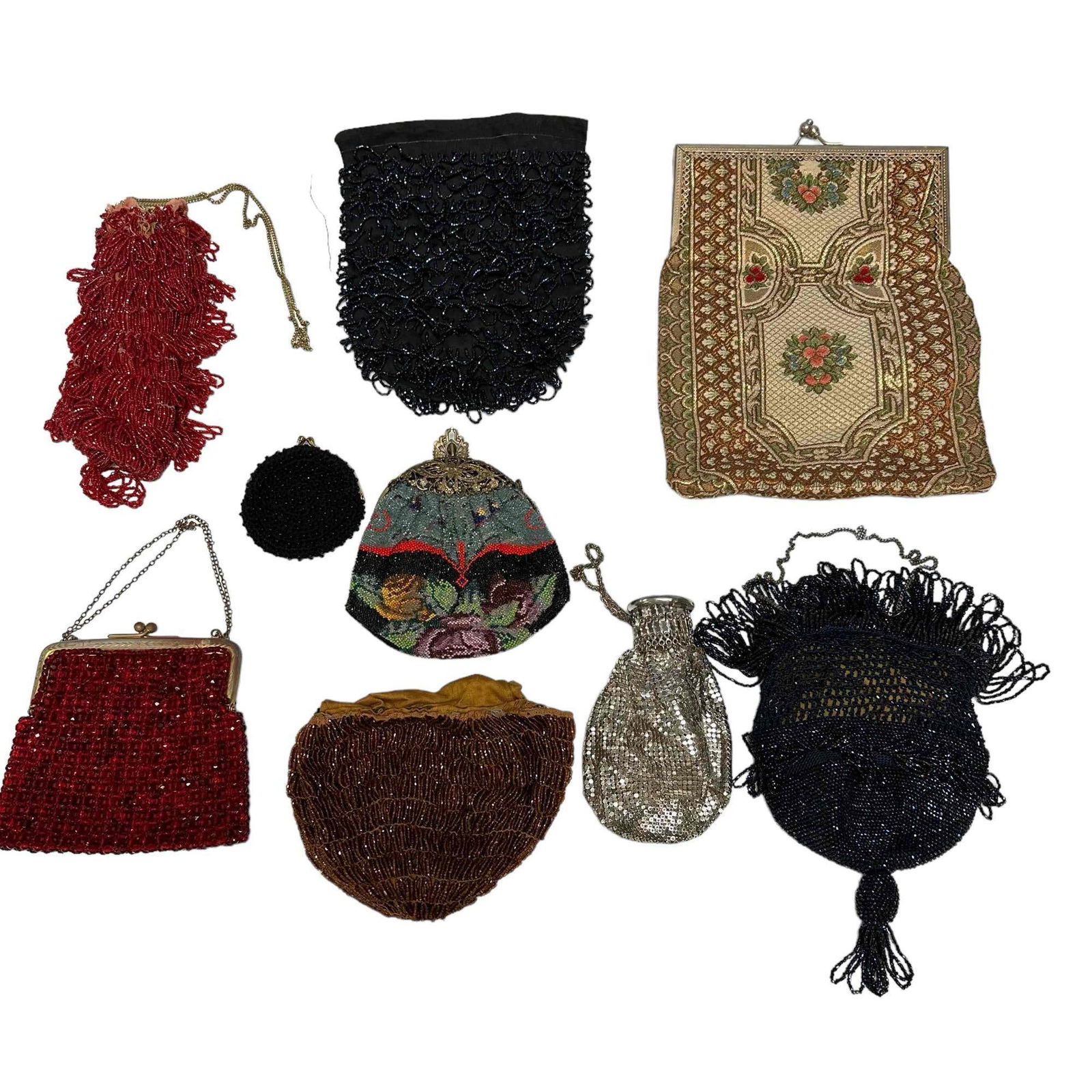 Nine (9) Vintage Ladies Evening Cocktail Bag and Coin Purses (1 of 13)