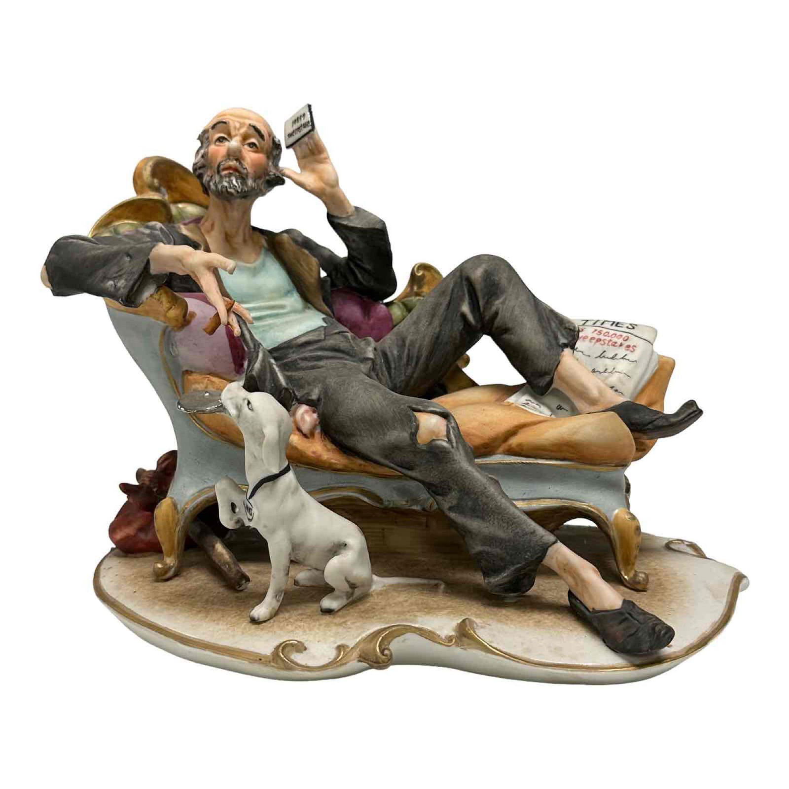 Bisque Italian Porcelain Figurine Signed A. Benni (1 of 16)