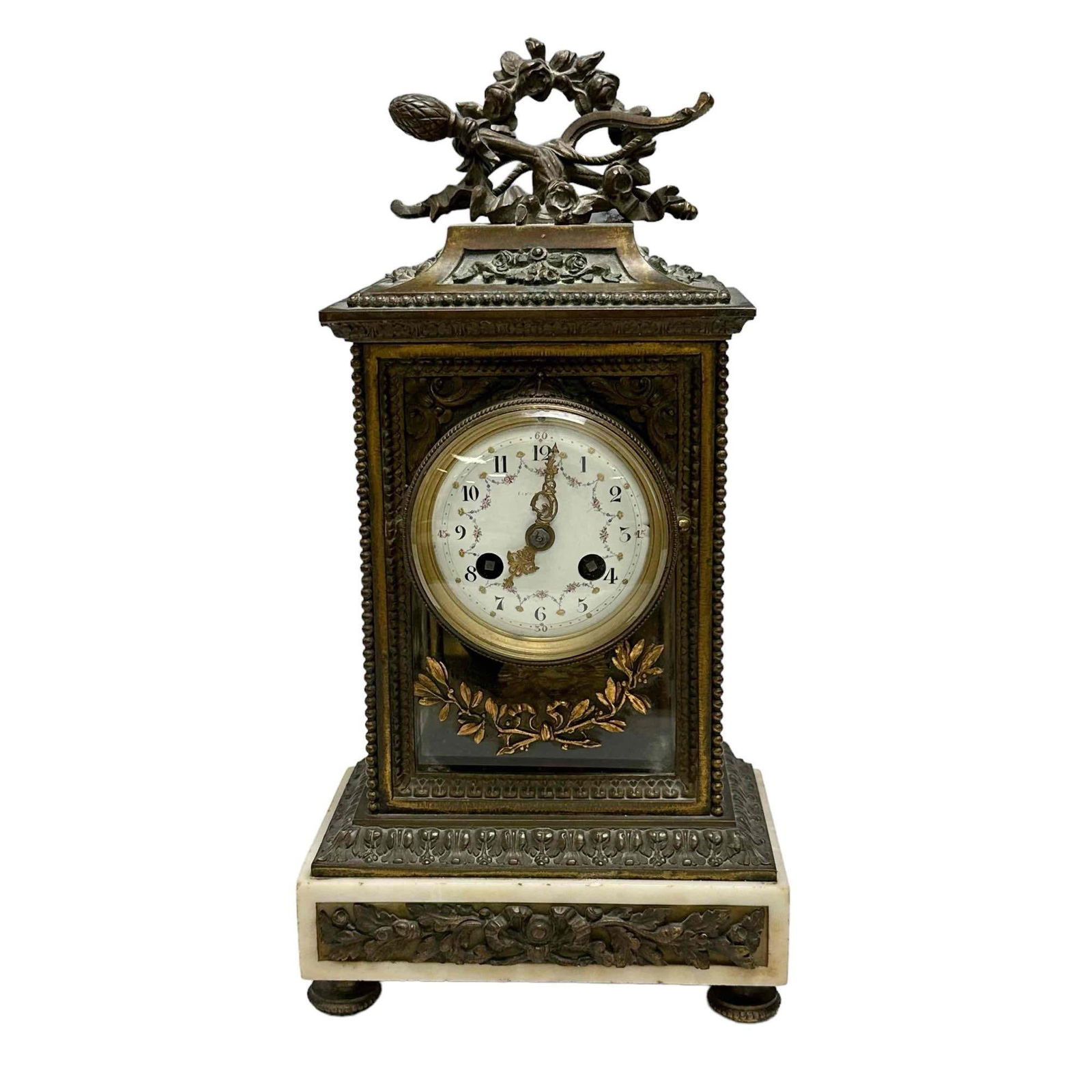 A FINE Tiffany and Co French Bronze Clock (1 of 20)