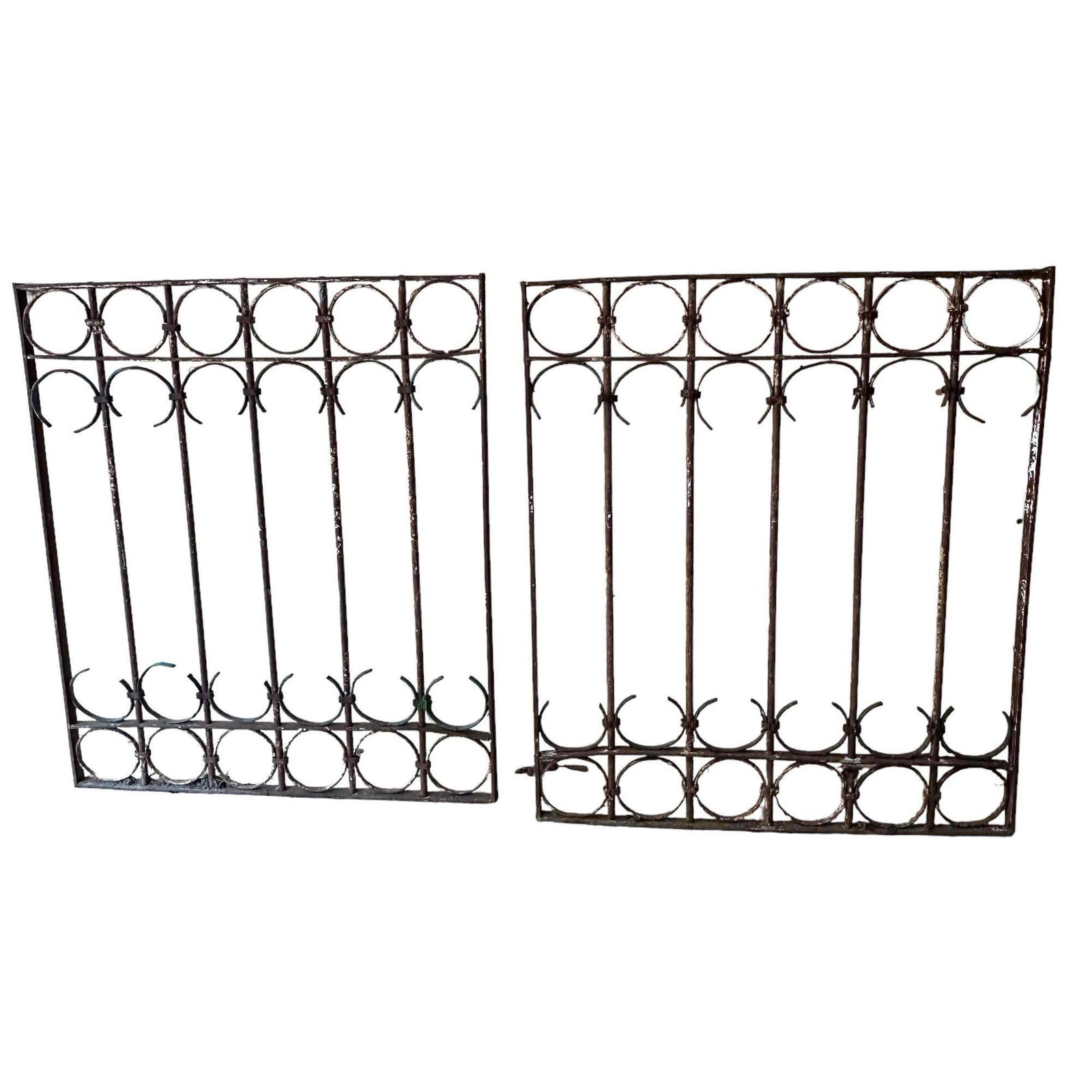 Pair of Cast Iron Architectural Fence / Gates (1 of 10)