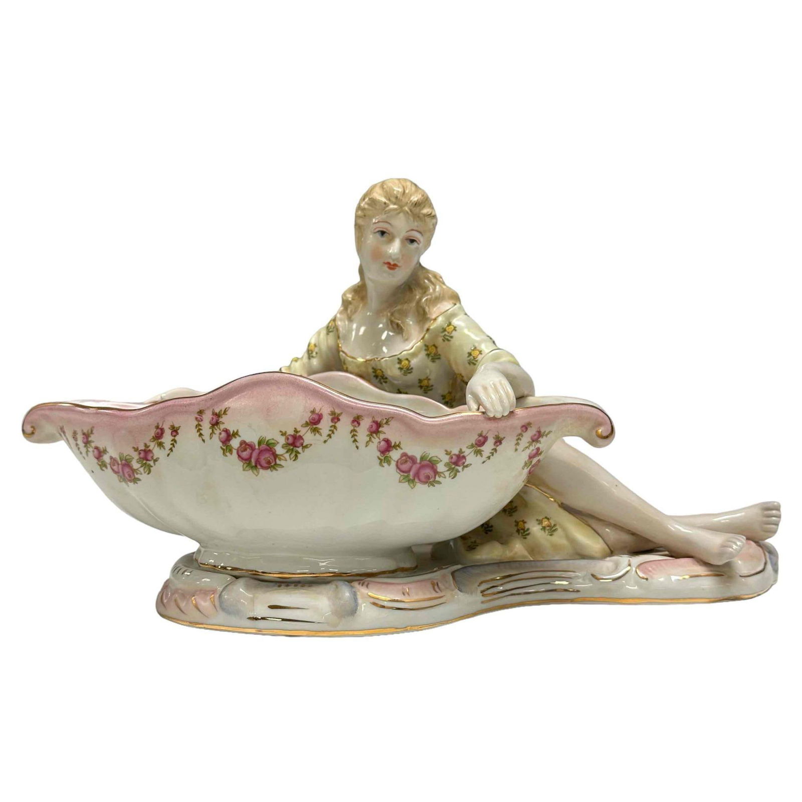 German Meissen Style Sweet Meat Porcelain Serving Dish (1 of 20)
