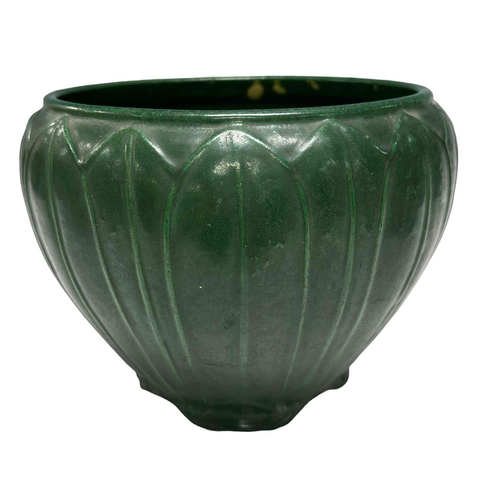 Arts and Crafts Cache Pot / Jardiniere - attr. Hampshire Pottery (1 of 13)