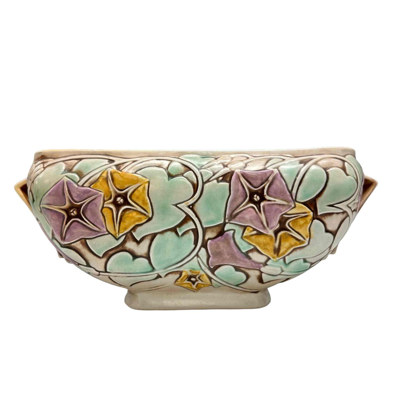 Roseville Pottery Morning Glory Planter (1 of 19)