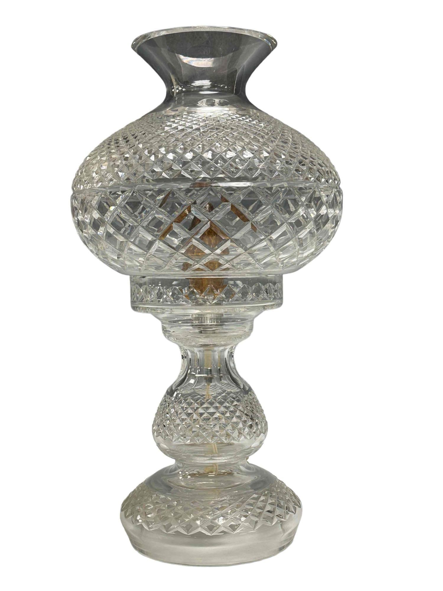 Early 19" Tall Waterford Crystal Lamp (1 of 14)