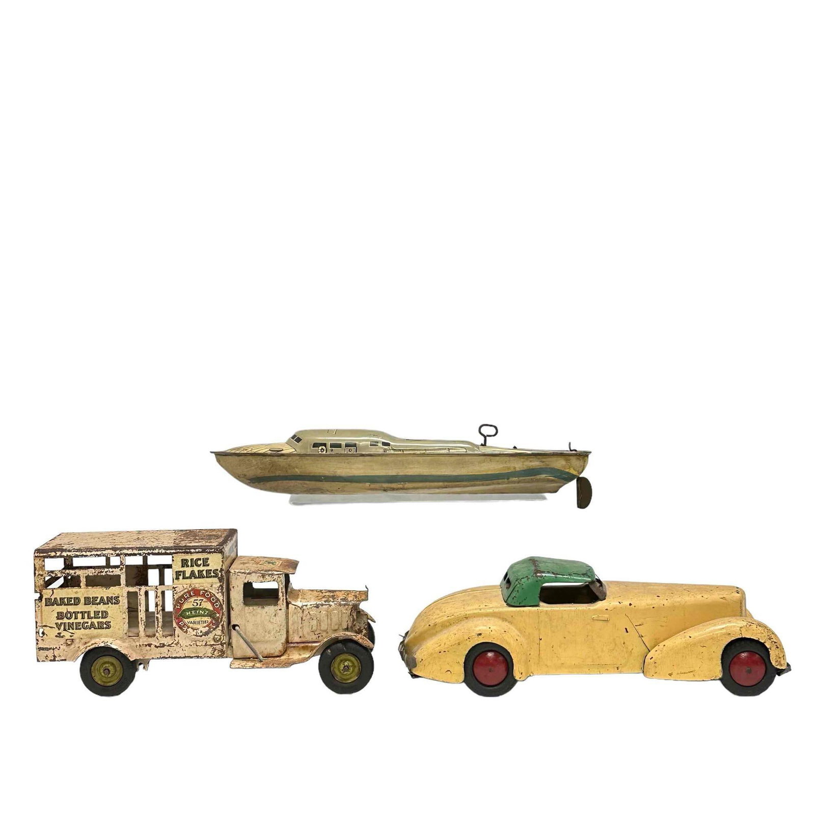 Pressed Steel and Tin Toy Vehicles (3) (1 of 19)