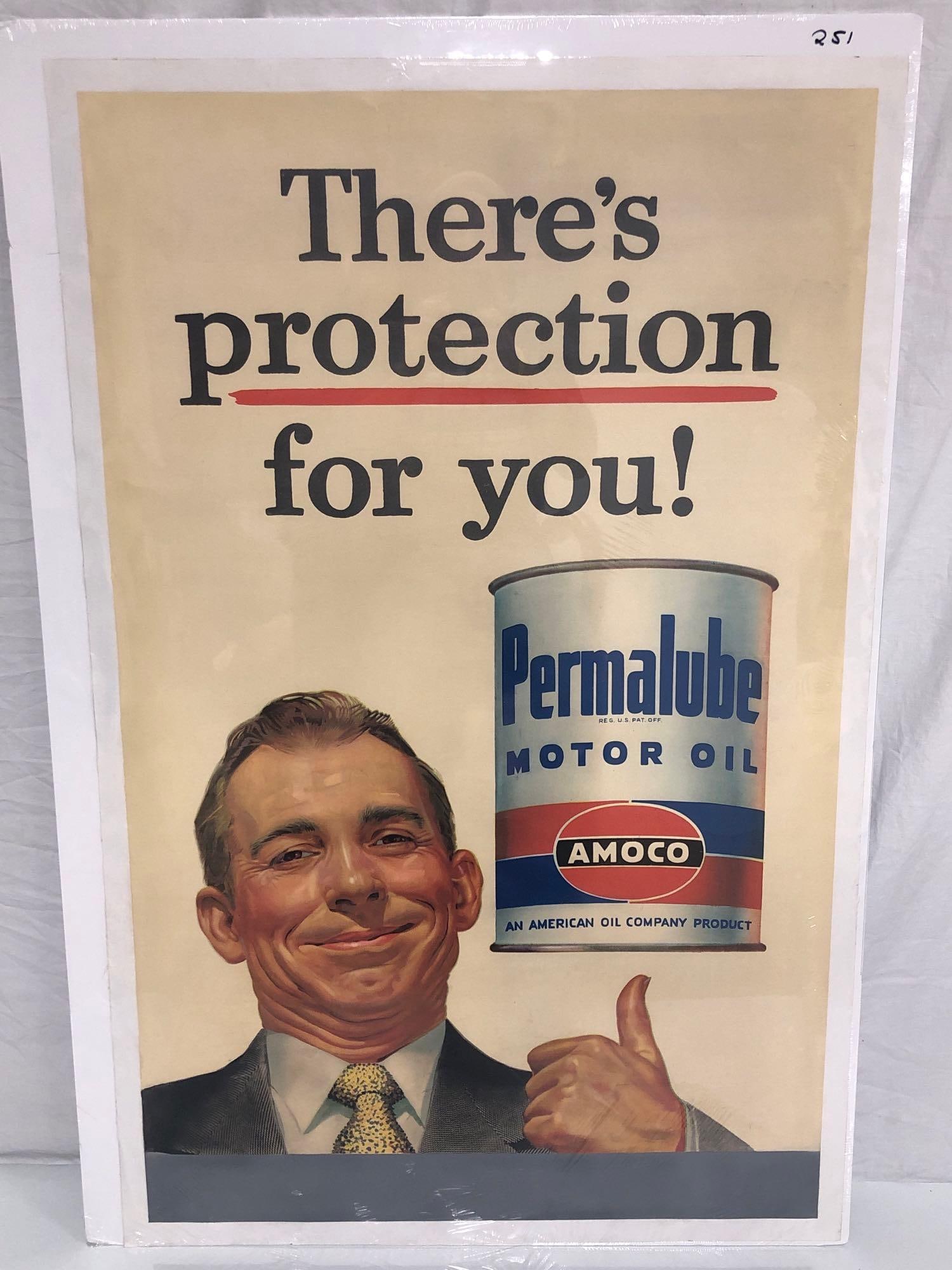 Amoco Motor Oil - commercial poster (1 of 1)