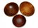 183: Five Old Wood Turned Mixing Bowls - 2