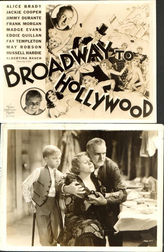 Jimmy Durante - Broadway to Hollywood - original stills (1 of 7)